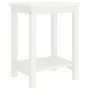 Nachttisch aus massivem weißem Kiefernholz, 35 x 30 x 47 cm von vidaXL, Nachttische - Ref: Foro24-322210, Preis: 40,68 €, Rab...