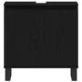 Armario de lavabo Negro Roble 58x33x60 cm Madera elaborada by , Bathroom furniture - Ref: Foro24-862889, Price: 58,61 €, Disc...