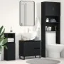 mueble de baño en negro de roble 65x33x60 cm de madera elaborada von , Badezimmermöbel - Ref: Foro24-862892, Preis: 90,97 €, ...