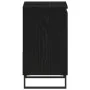 mueble de baño en negro de roble 65x33x60 cm de madera elaborada von , Badezimmermöbel - Ref: Foro24-862892, Preis: 90,97 €, ...