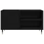 Armario de discos Negro Roble 84,5x38x48 cm Madera elaborada | Foro24.es | Tu tienda online para hogar, jardín y más Foro24.es