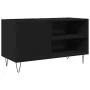 Gabinete para discos Negro Roble 84,5x38x48 cm Madera elaborada | Foro24.es | Tu tienda online para hogar, jardín y más Foro24.es
