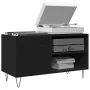 Gabinete para discos Negro Roble 84,5x38x48 cm Madera elaborada | Foro24.es | Tu tienda online para hogar, jardín y más Foro24.es