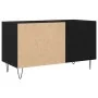 Gabinete para discos Negro Roble 84,5x38x48 cm Madera elaborada | Foro24.es | Tu tienda online para hogar, jardín y más Foro24.es