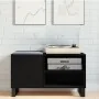 Armario de Registro Negro Roble 84,5x38x48 cm Madera Elaborada | Foro24.es | Tu tienda online para hogar, jardín y más Foro24.es