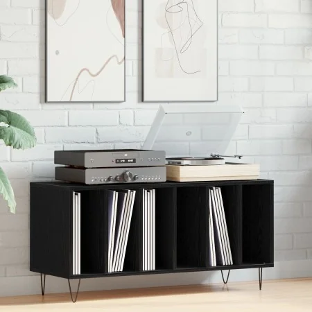 Armario de Registros Negro Roble 100x38x48 cm Madera Elaborada | Foro24.es | Tu tienda online para hogar, jardín y más Foro24.es