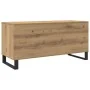 Cabinet de Registros Madera Antigua 100x38x48 cm Madera Ingenierizada by , CD and DVD storage - Ref: Foro24-862905, Price: 87...