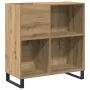 Gabinete para Discos Madera Vieja 84.5x38x90 cm Madera Engineered de , Almacenamiento para CD y DVD - Ref: Foro24-862914, Pre...