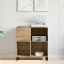Gabinete para Discos Madera Vieja 84.5x38x90 cm Madera Engineered de , Almacenamiento para CD y DVD - Ref: Foro24-862914, Pre...