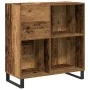 Armario de registros Roble Artesanal 84,5x38x89 cm Madera elaborada | Foro24.es | Tu tienda online para hogar, jardín y más Foro24.es