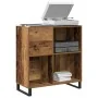 Armario de registros Roble Artesanal 84,5x38x89 cm Madera elaborada | Foro24.es | Tu tienda online para hogar, jardín y más Foro24.es