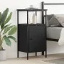 Cabinet de Cama Negro Roble 41x31x80 cm Madera Elaborada | Foro24.es | Tu tienda online para hogar, jardín y más Foro24.es