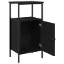 Mesas de Noche 2 pcs Negro Roble 41x31x80 cm Madera de ingeniería | Foro24.es | Tu tienda online para hogar, jardín y más Foro24.es