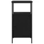 Mesas de Noche 2 pcs Negro Roble 41x31x80 cm Madera de ingeniería | Foro24.es | Tu tienda online para hogar, jardín y más Foro24.es