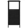 Mesitas de Noche 2 pcs Negro Roble 34x35,5x70 cm Madera Elaborada by , Nightstands - Ref: Foro24-862920, Price: 115,76 €, Dis...