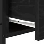 Mesitas de Noche 2 pcs Negro Roble 34x35,5x70 cm Madera Elaborada by , Nightstands - Ref: Foro24-862920, Price: 115,76 €, Dis...