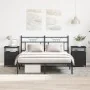 Mesitas de Noche 2 pcs Negro Roble 44x45x60 cm Madera Elaborada de , Mesitas de noche - Ref: Foro24-862922, Precio: 132,53 €,...