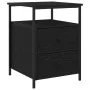 Mesitas de Noche 2 pcs Negro Roble 44x45x60 cm Madera Elaborada de , Mesitas de noche - Ref: Foro24-862922, Precio: 132,53 €,...