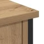 mueble de TV Negro Roble 101x35x65 cm Madera Técnica y Acero von , TV-Möbel - Ref: Foro24-862926, Preis: 91,73 €, Rabatt: -5%%