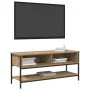 Cabinet de TV Artisan Roble 100x35x45 cm Madera engineered y Acero von , TV-Möbel - Ref: Foro24-862929, Preis: 61,63 €, Rabat...