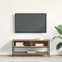 Cabinet de TV Artisan Roble 100x35x45 cm Madera engineered y Acero von , TV-Möbel - Ref: Foro24-862929, Preis: 61,63 €, Rabat...