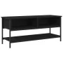 Mueble para TV Negro Roble 100x35x45 cm Madera elaborada y Acero von , TV-Möbel - Ref: Foro24-862930, Preis: 64,90 €, Rabatt:...