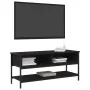 Mueble para TV Negro Roble 100x35x45 cm Madera elaborada y Acero von , TV-Möbel - Ref: Foro24-862930, Preis: 64,90 €, Rabatt:...