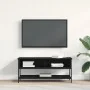 Mueble para TV Negro Roble 100x35x45 cm Madera elaborada y Acero von , TV-Möbel - Ref: Foro24-862930, Preis: 64,90 €, Rabatt:...