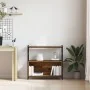 Estantería de Roble Ahumado 80x30x78,5 cm de Madera Ingeniería | Foro24.es | Tu tienda online para hogar, jardín y más Foro24.es