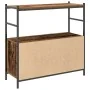 Estantería de Roble Ahumado 80x30x78,5 cm de Madera Ingeniería | Foro24.es | Tu tienda online para hogar, jardín y más Foro24.es