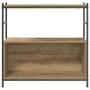 Cabinet de libros Artisian Roble 80x30x78,5 cm Madera Elaborada by , Bookcases and shelves - Ref: Foro24-862932, Price: 58,15...