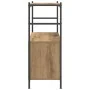 Cabinet de libros Artisian Roble 80x30x78,5 cm Madera Elaborada by , Bookcases and shelves - Ref: Foro24-862932, Price: 58,15...