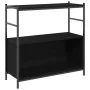 Cabinet de Libros Negro Roble 80x30x78,5 cm Madera Ingenierada | Foro24.es | Tu tienda online para hogar, jardín y más Foro24.es