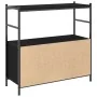 Cabinet de Libros Negro Roble 80x30x78,5 cm Madera Ingenierada | Foro24.es | Tu tienda online para hogar, jardín y más Foro24.es