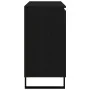 Mueble de almacenamiento Negro Roble 104x35x70 cm Madera Ingeniería by , Sideboards - Ref: Foro24-862935, Price: 125,54 €, Di...