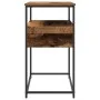 Mesa Consola Madera Vieja 75x40x75 cm Madera Ingenierizada y Acero | Foro24.es | Tu tienda online para hogar, jardín y más Foro24.es