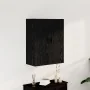Armario de Pared Negro Roble 69,5x34x90 cm Madera Elaborada | Foro24.es | Tu tienda online para hogar, jardín y más Foro24.es