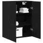 Armario de Pared Negro Roble 69,5x34x90 cm Madera Elaborada | Foro24.es | Tu tienda online para hogar, jardín y más Foro24.es