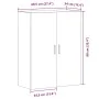 Armario de Pared Negro Roble 69,5x34x90 cm Madera Elaborada | Foro24.es | Tu tienda online para hogar, jardín y más Foro24.es