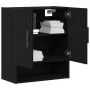 Gabinete de Pared de Roble Negro 60x31x70 cm en Madera Ingenierizada by , Lockers and storage cabinets - Ref: Foro24-862942, ...