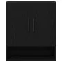 Gabinete de Pared de Roble Negro 60x31x70 cm en Madera Ingenierizada by , Lockers and storage cabinets - Ref: Foro24-862942, ...