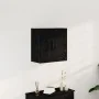 Armario de Pared Negro Roble 60x31x60 cm Madera Elaborada von , Schließfächer und Lagerschränke - Ref: Foro24-862945, Preis: ...