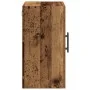 Cabinet montado en la pared de madera antigua 60x31,5x60 cm de madera ingeniería de , Taquillas y armarios de almacenamiento ...
