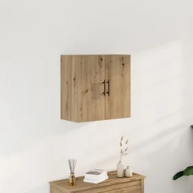 Armario de pared de roble artesanal 60x31,5x60 cm