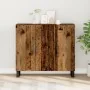 Sideboard con 3 puertas de madera vieja 90x34x80 cm de madera compuesta | Foro24.es | Tu tienda online para hogar, jardín y más Foro24.es