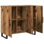 Sideboard con 3 puertas de madera vieja 90x34x80 cm de madera compuesta | Foro24.es | Tu tienda online para hogar, jardín y más Foro24.es