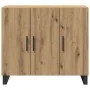 Sideboard con 3 puertas de roble artesano 90x34x80 cm de madera elaborada | Foro24.es | Tu tienda online para hogar, jardín y más Foro24.es