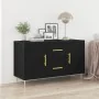Consola Negra de Roble 100x36x60 cm en Madera Ingeniería | Foro24.es | Tu tienda online para hogar, jardín y más Foro24.es