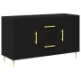 Consola Negra de Roble 100x36x60 cm en Madera Ingeniería | Foro24.es | Tu tienda online para hogar, jardín y más Foro24.es
