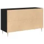 Consola Negra de Roble 100x36x60 cm en Madera Ingeniería | Foro24.es | Tu tienda online para hogar, jardín y más Foro24.es